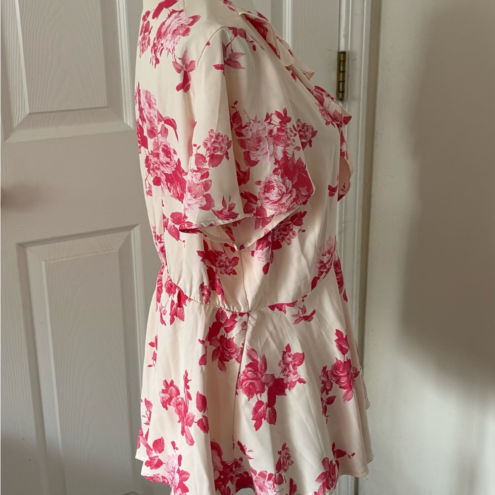 Torrid Floral Ruffle Blouse - Picture 5 of 6